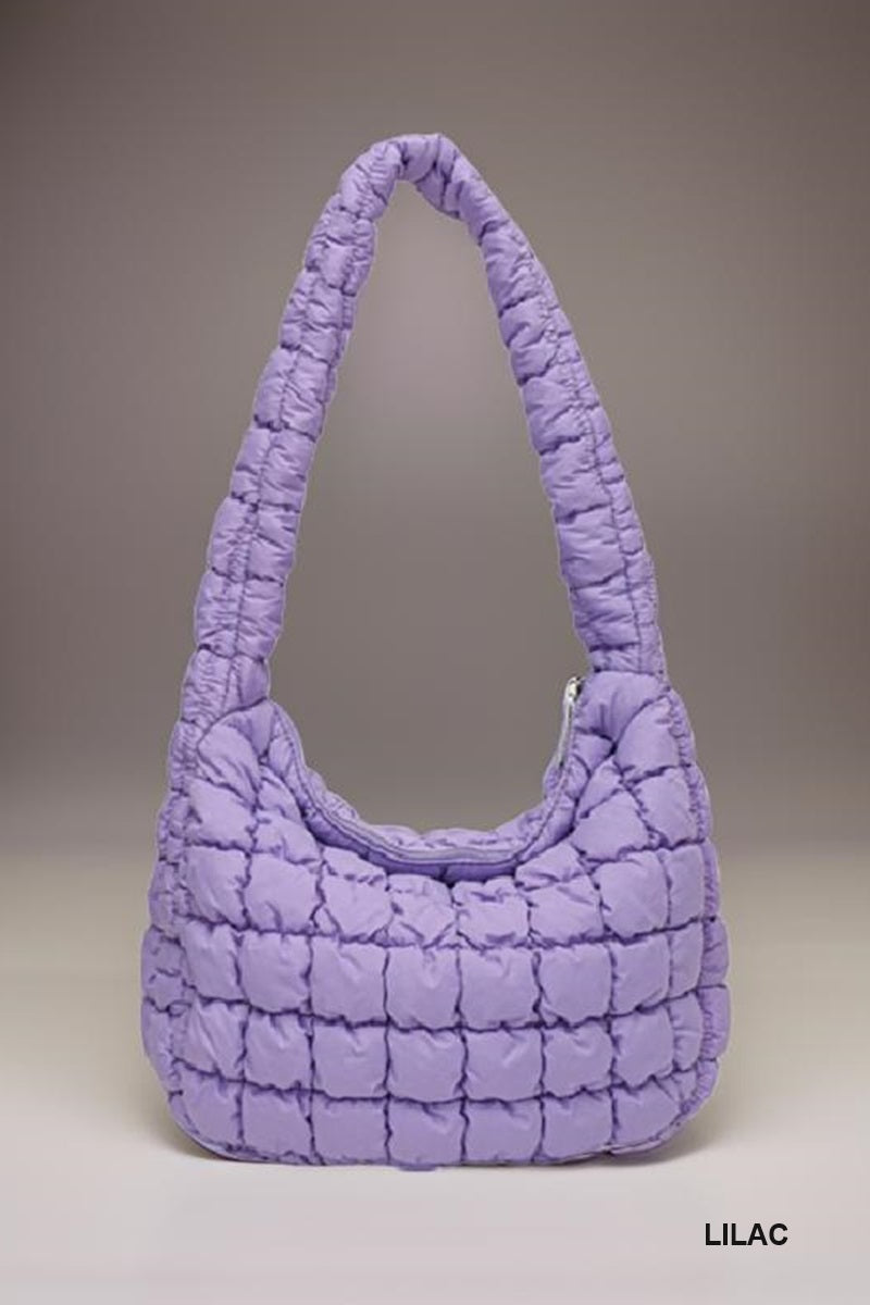 Puff Quilted Crossbody Shoulder Bag